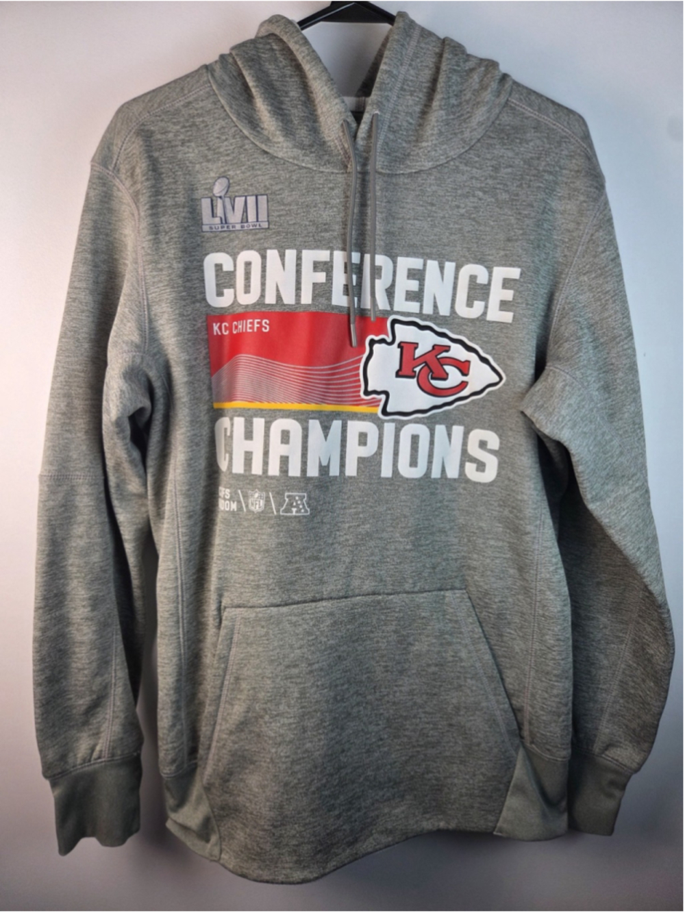 NFL Kansas City Chiefs Nike Men Hoodies Small Superbowl LVII Champions